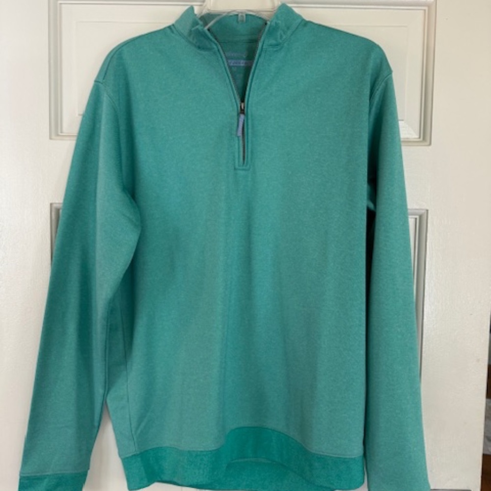 Johnnie-O Prep-Performance 1/4 Zip, Mens Medium